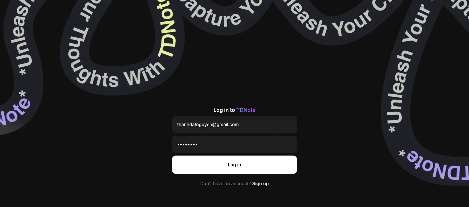 TDNote App